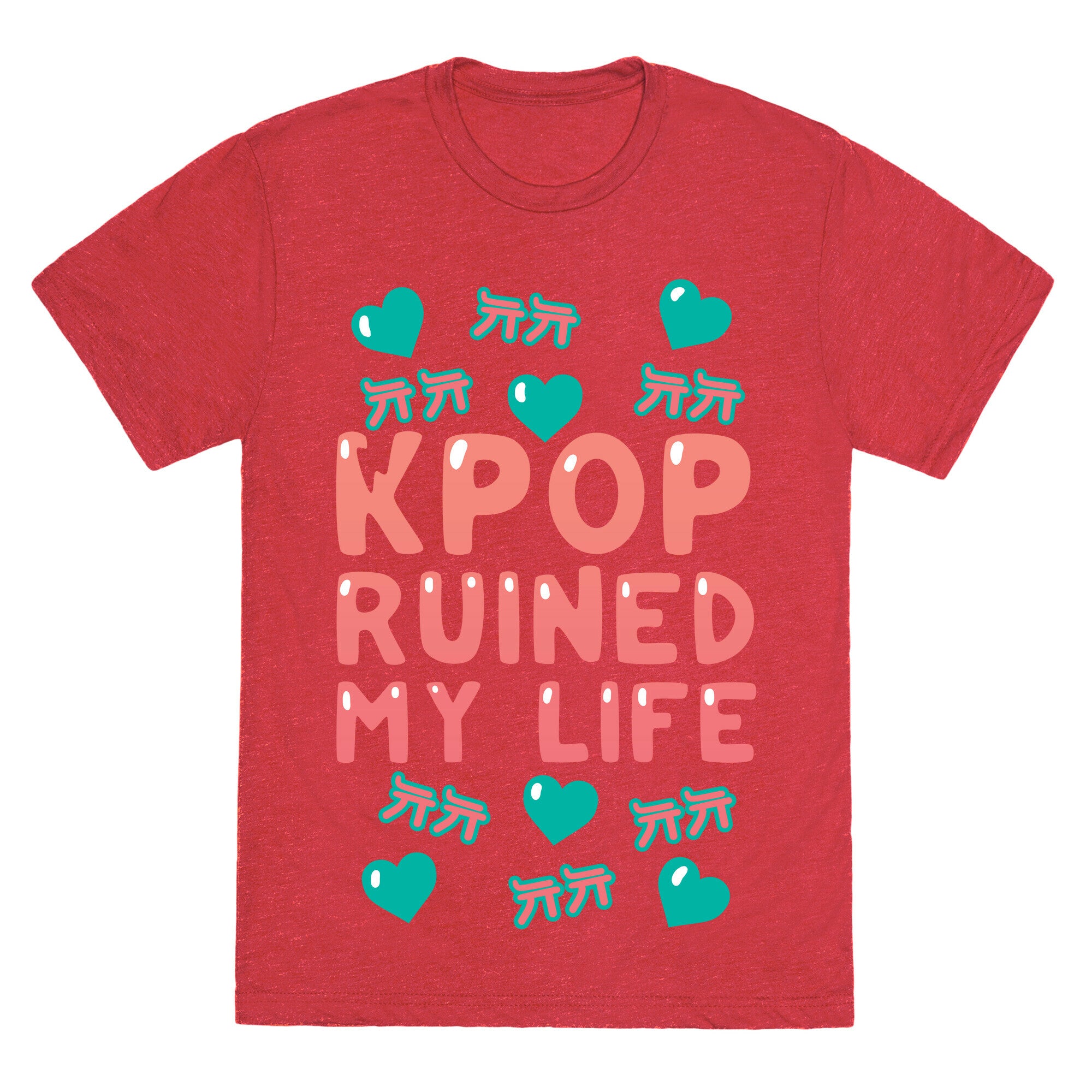 Kpop Ruined My Life Unisex Triblend Tee